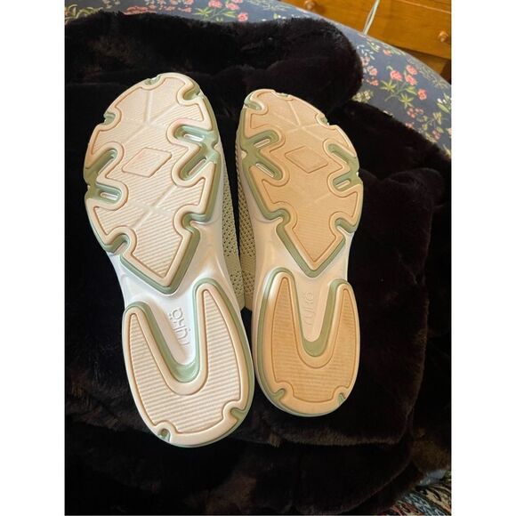 Ryka Womens Light Green Fabric Knit Margo Toe Ring Slip On Sandal Size 7 - Picture 2 of 14